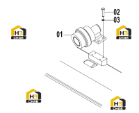 Ролик натяжной 33E0173(D)