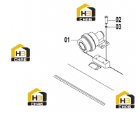 Ролик натяжной 33E0110(D)