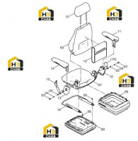 Сиденье 47C1048 002