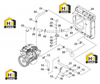 Система охлаждения 40C2107(A)