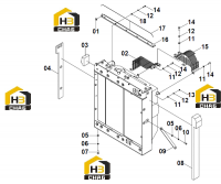 Система охлаждения 40C2107(B)