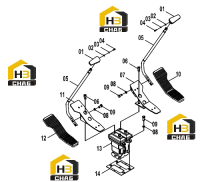 Система гидравлическая пилотная 12E0164(L)