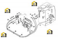 Система гидравлическая пилотная 12E0187(H)