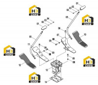 Система гидравлическая пилотная 12E0187(L)