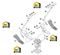 Система гидравлическая пилотная 12E0237(L)