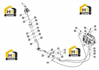 Система гидравлическая пилотная 12E0278-1(C)