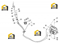 Система гидравлическая пилотная 12E0278-1(F)