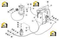 Система гидравлическая пилотная 12E0287-1(I)
