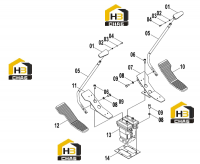 Система гидравлическая пилотная 12E0287-1(L)