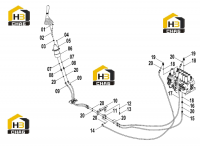 Система гидравлическая пилотная 12E0287(C)