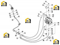 Система гидравлическая пилотная 12E0287(E)