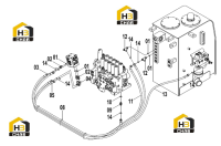 Система гидравлическая пилотная 12E0287(H)