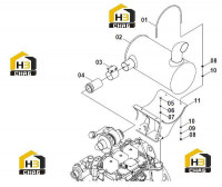 Система впуска и выпуска 40C2106(B)