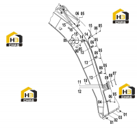 Трубопровод смазки 00C2551 000