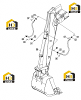 Узел трубопровода 11Y0006(A)