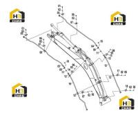 Узел трубопровода 11Y0006(B)
