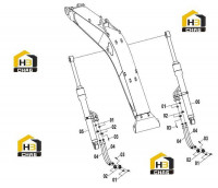Узел трубопровода 11Y0006(D)