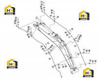 Узел трубопровода 11Y0009(B)