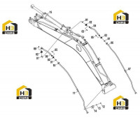 Узел трубопровода 11Y0009(C)
