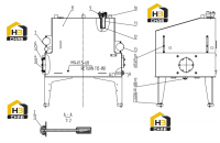 Бак топливный 00E0685 001