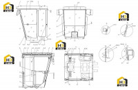Кабина в сборе 41E0307 000