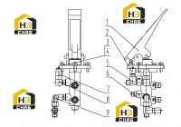 Клапан педали 45C0120 000