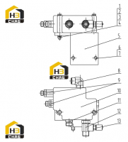 Клапан приоритета 12C2597 000