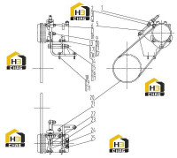 Кронштейн компрессора 46C1231 001