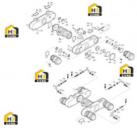 Ось задняя 41C0296 000