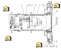 Проводка аккумулятора 46C4710 000
