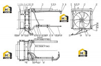 Система охладнения 00E0684 002