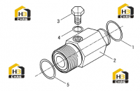 Соединитель 30C0023 001