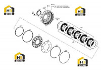 Тормоз дисковой 4469 121 001 00