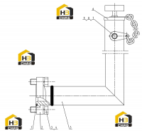 Трубка заливная 52C0098 000