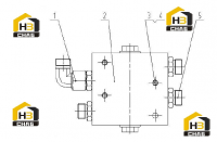 Замок гидравлический 12C1027 000