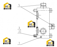 Замок гидравлический 12C1150 002