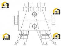 Замок гидравлический 12C3175 000