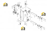 Бак гидравлический топливный 21C0641_000_00