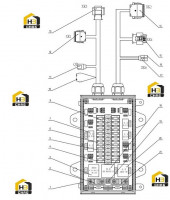 Блок управления централизованный 46C9582_002_00