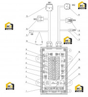 Блок управления централизованный 49C0898_000_00