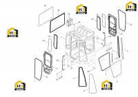 Кабина в сборе 41Y0049_003_01