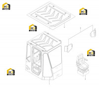 Кабина в сборе 41Y0050_001_00