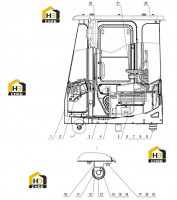 Кабина в сборе 41Y0300_000_00