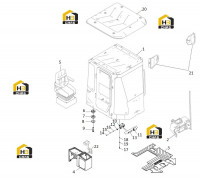 Кабина в сборе 41Y0380_000_00