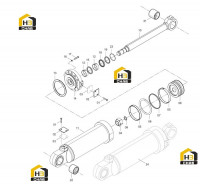 Цилиндр вращающийся ковшовый 10C1259X0_001_00