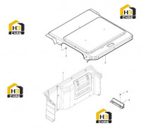 Комплектующие кабины 34C2718_002_00