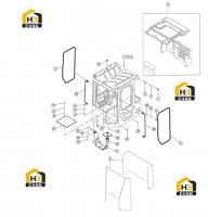 Комплектующие кабины 47C2733_000_00