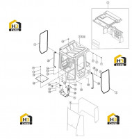 Комплектующие кабины 47C2886_000_00
