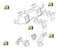 Комплектующие панели 46C3692_002_00