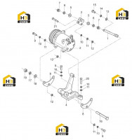 Кронштейн компрессора 46C8276_000_00